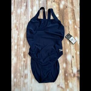 Speedo Pro LT Women’s Swim Suit Navy Size 10/36 NWT